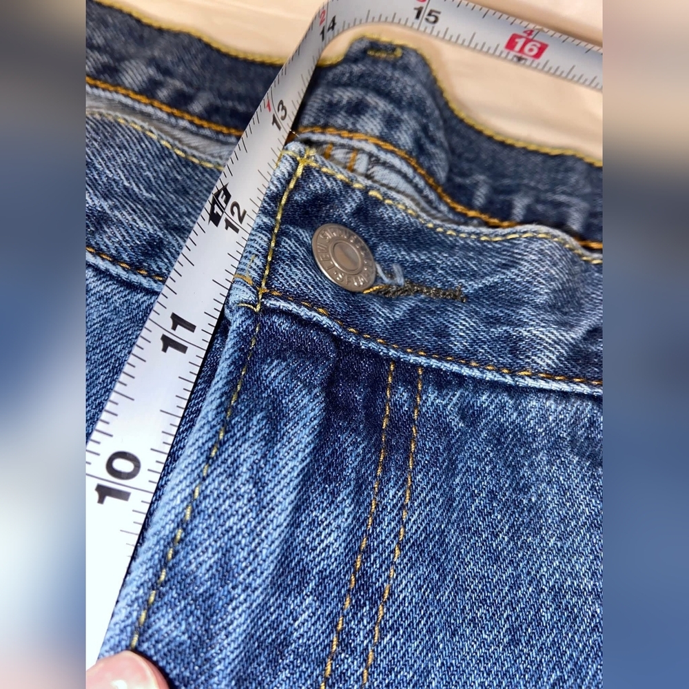 Levi's Men's Straight Blue Jeans 550 - Picture 3 of 8